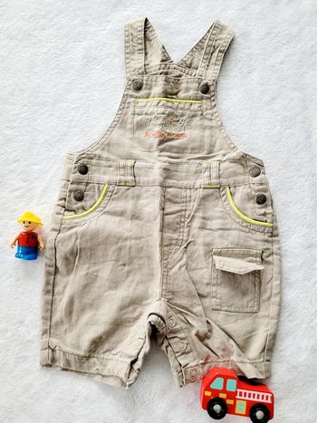 Salopette short "le rallye des bébés"