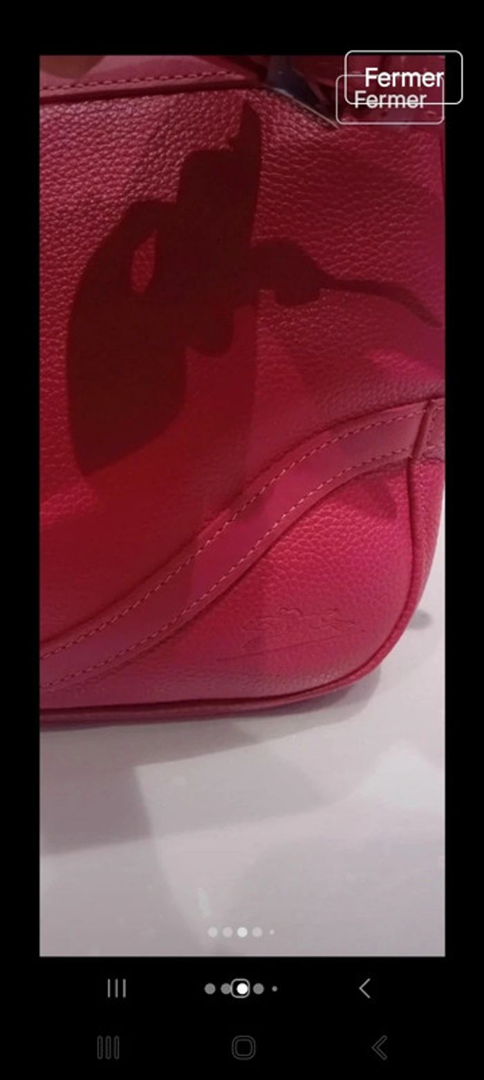 Sac porte épaule longchamp 17x30x6 - photo numéro 3