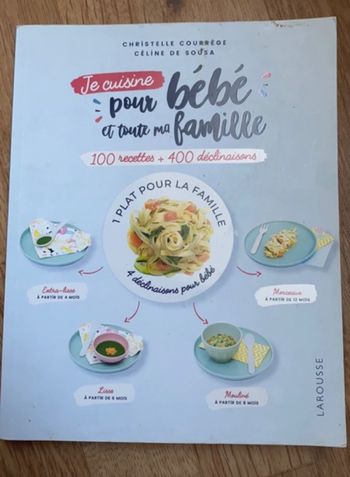 Livre recettes bébé et de la famille