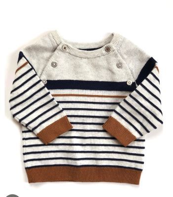 Pull rayé Obaïbi 12 mois