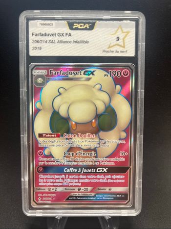 Carte Pokémon Farfaduvet GX 206/214 PCA 9