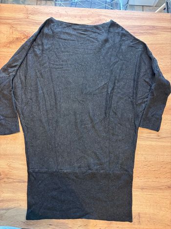 Robe pull courte gris anthracite femme taille s Primark
