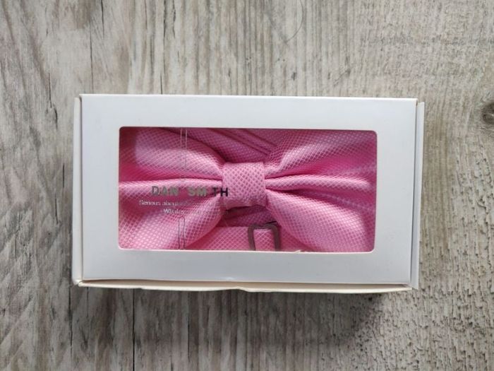 Nœud papillon rose Dan Smith