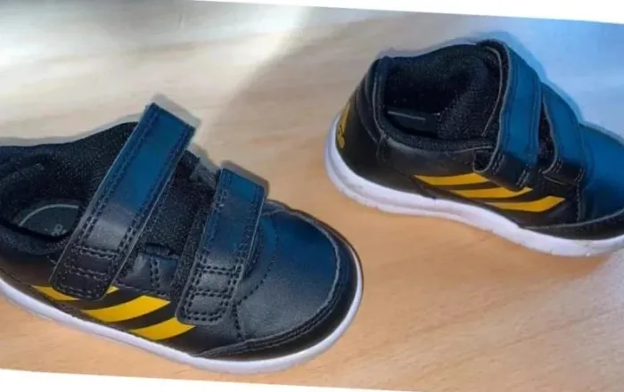 Baskets garçon à scratch Adidas T 22 - photo numéro 3