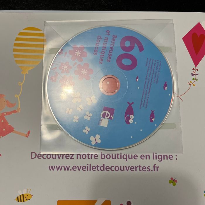 Livre et cd berceuses - photo numéro 3