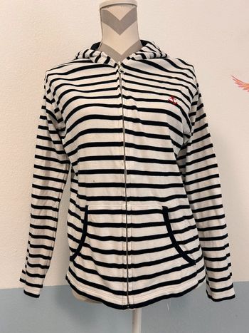 Gilet à capuche Escale Nautic S 100% coton