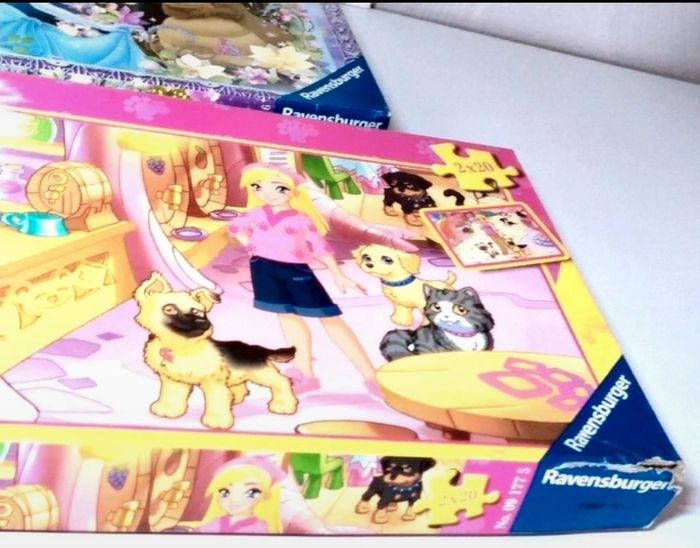 Lot de 2 boîtes de 2 Puzzles : 4 puzzles - photo numéro 9