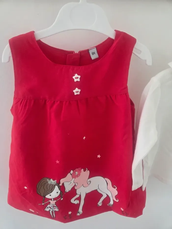 Robe et tee-shirt 6m - photo numéro 3