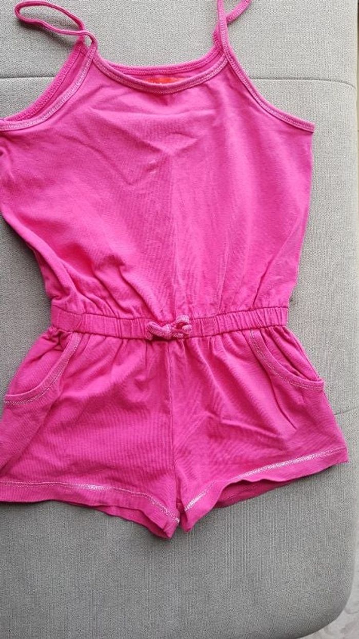 Combi-short rose 5 ans
