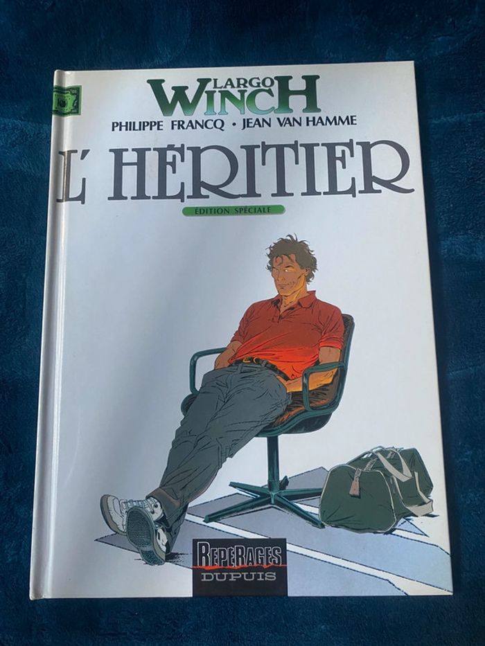 BD Largo Winch L'Héritier