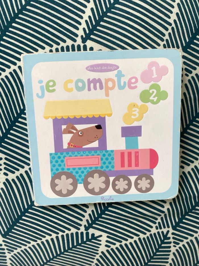 Livre cartonné je compte 1 2 3 Piccolia