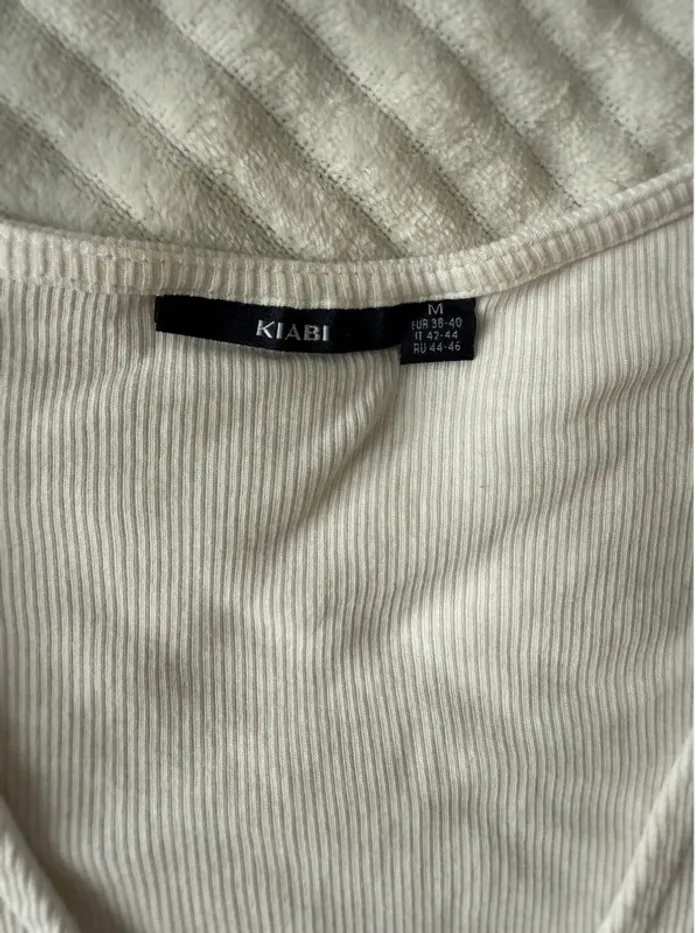 Robe blanche boutonnée – style décontracté - photo numéro 2