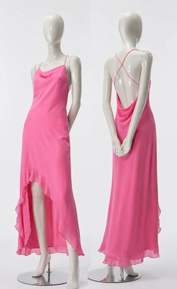 Robe rose bershka 