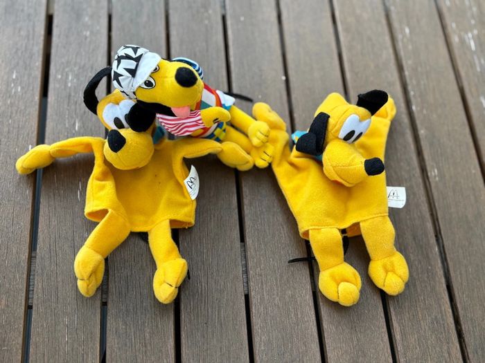 Lot 3 jouets McDonald’s Disneyland Paris 2000