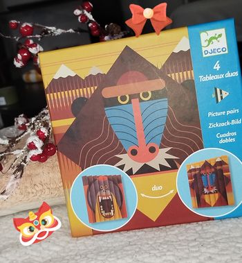 🎁 Djeco  Loisirs créatifs Tableaux Duos Neuf