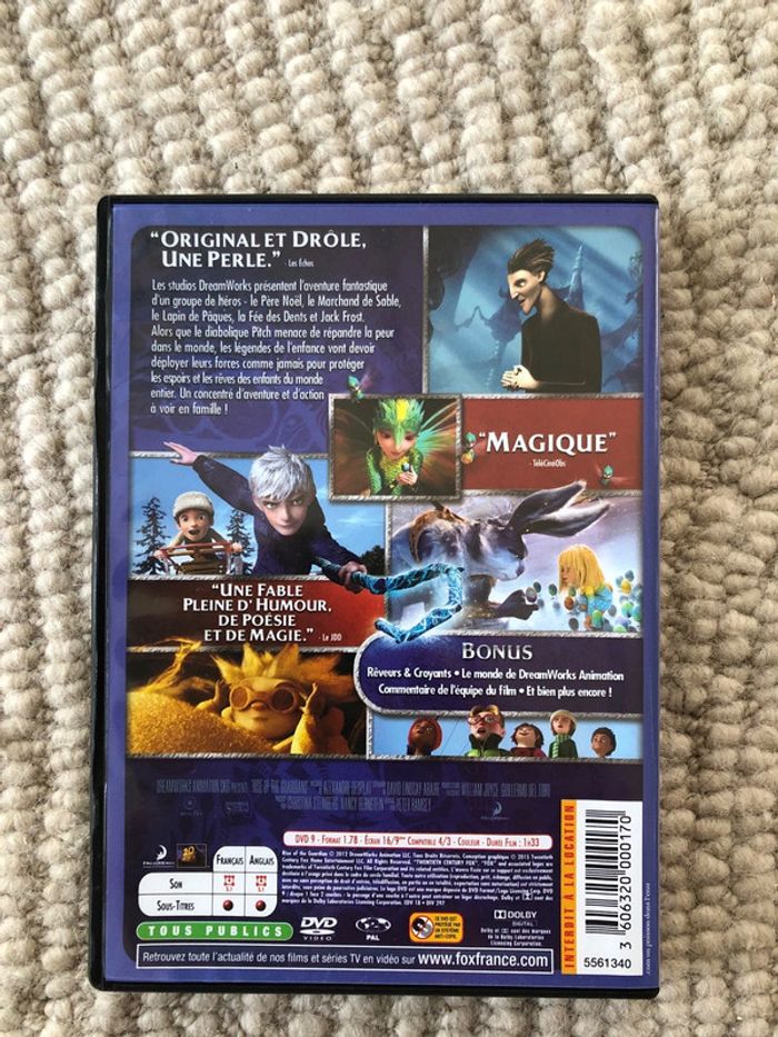 DVD Dreamworks « Les 5 légendes » - photo numéro 2