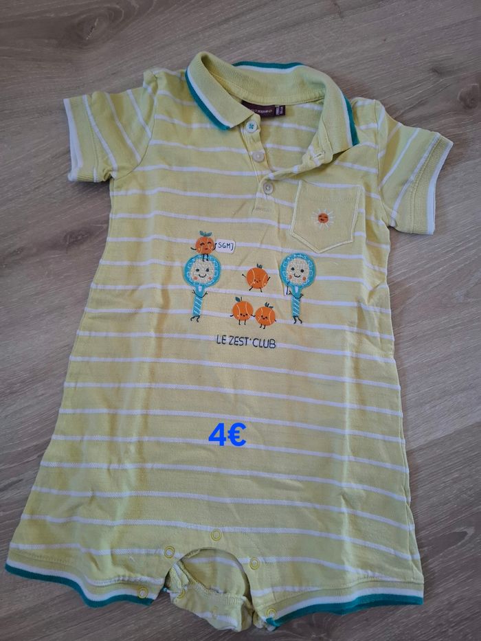 Combishort Sergent Major 24mois