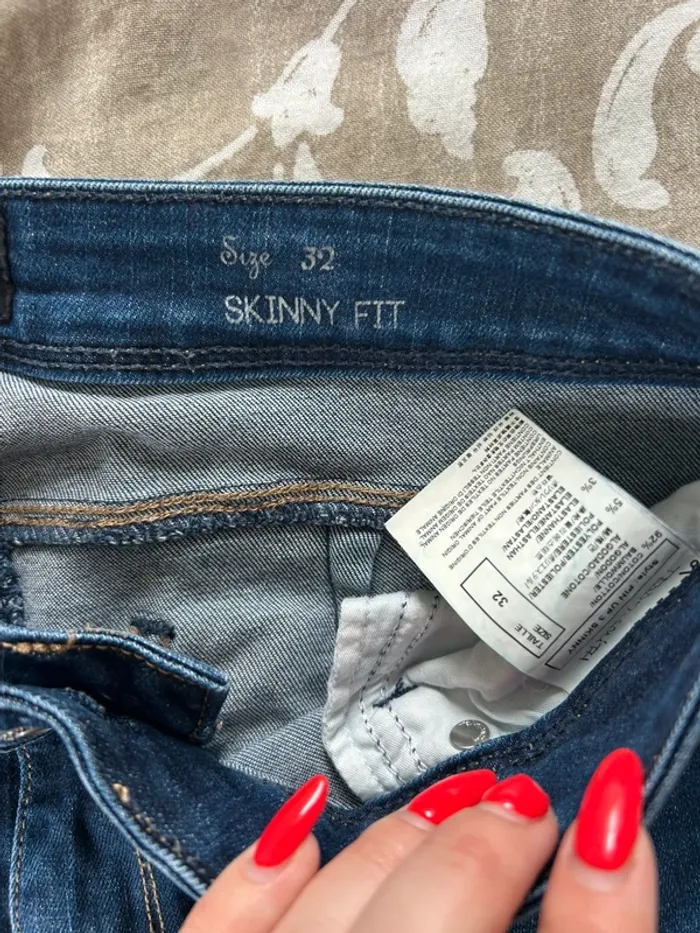 Jeans skinny fit teddy smith taille 32 bleu - photo numéro 5