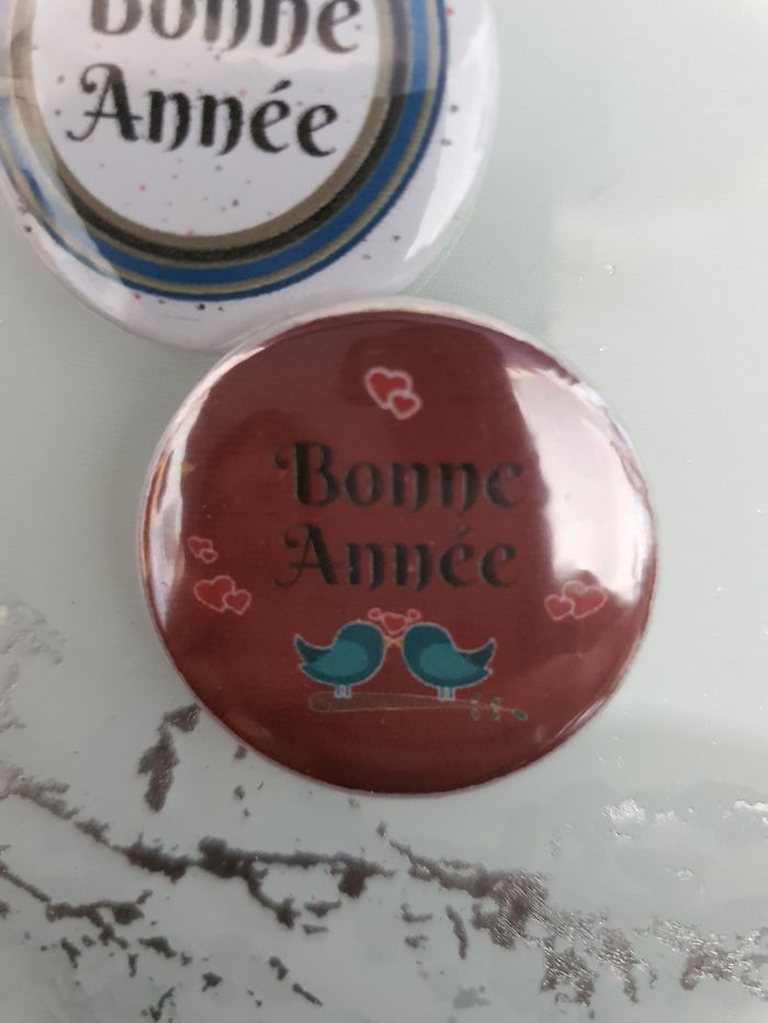 Badge bonne année