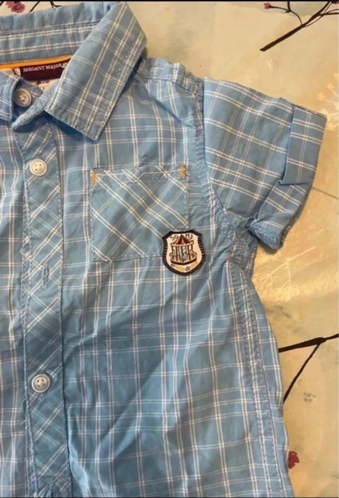 Chemise manche courtes garçon - photo numéro 3
