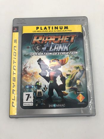 Jeu vidéo Ratchet et Clank opération destruction sur PS3