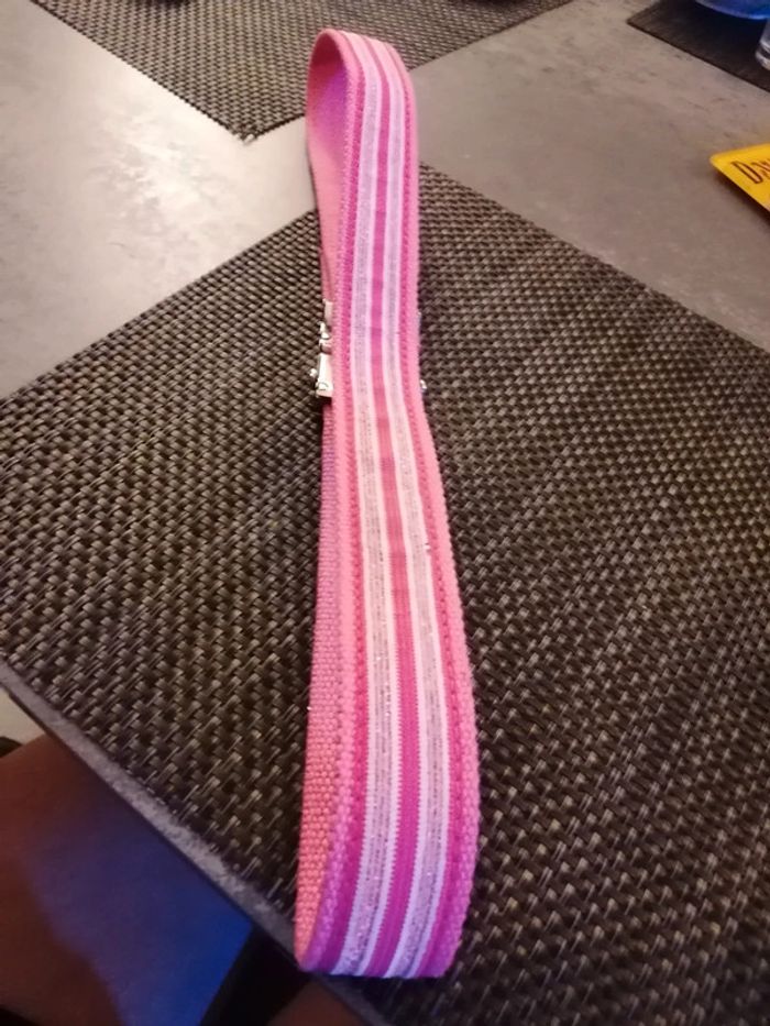 Ceinture tissu femme/fille 105cm réglable tbe - photo numéro 4