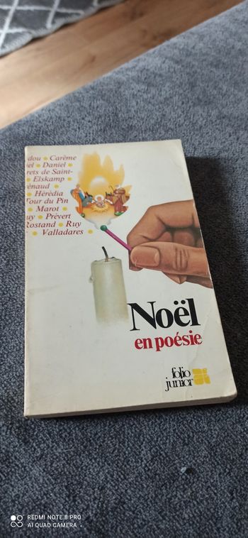 Livre noel en poesie