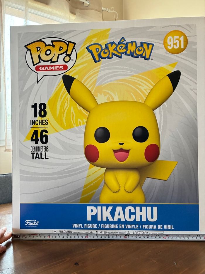 Géante figurine POP Pikachu Pokémon - photo numéro 9