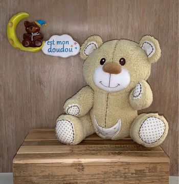 SLG10 doudou ours 🐻 Gabin Vulli