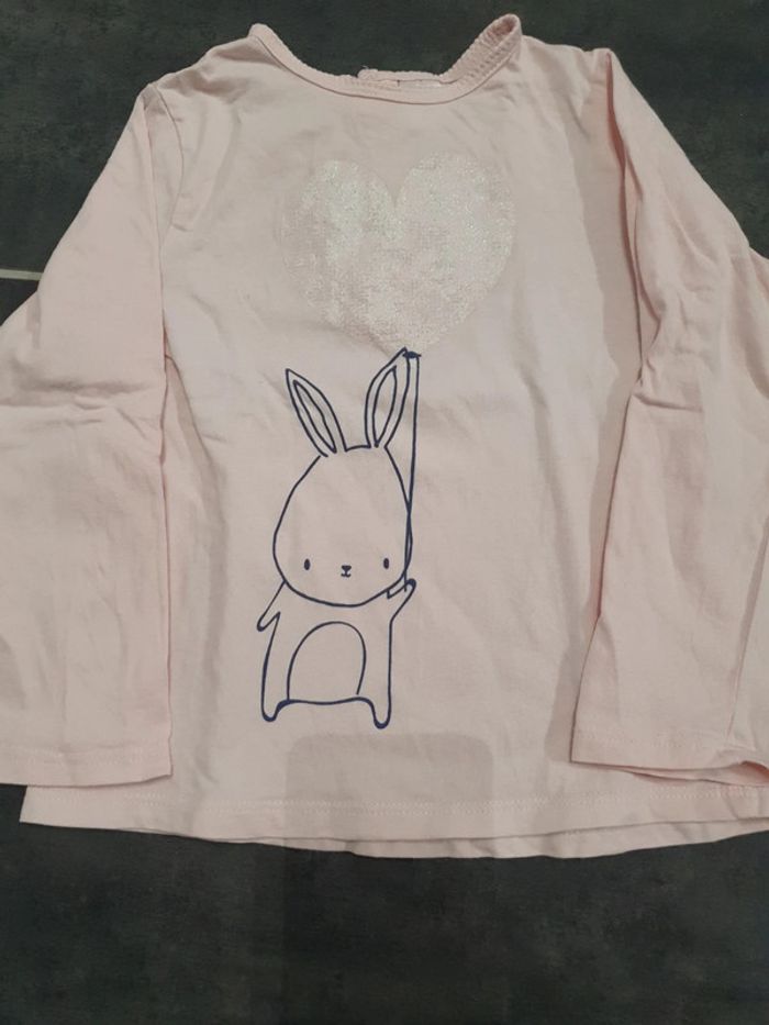 Tee-shirt manches longues 36 mois