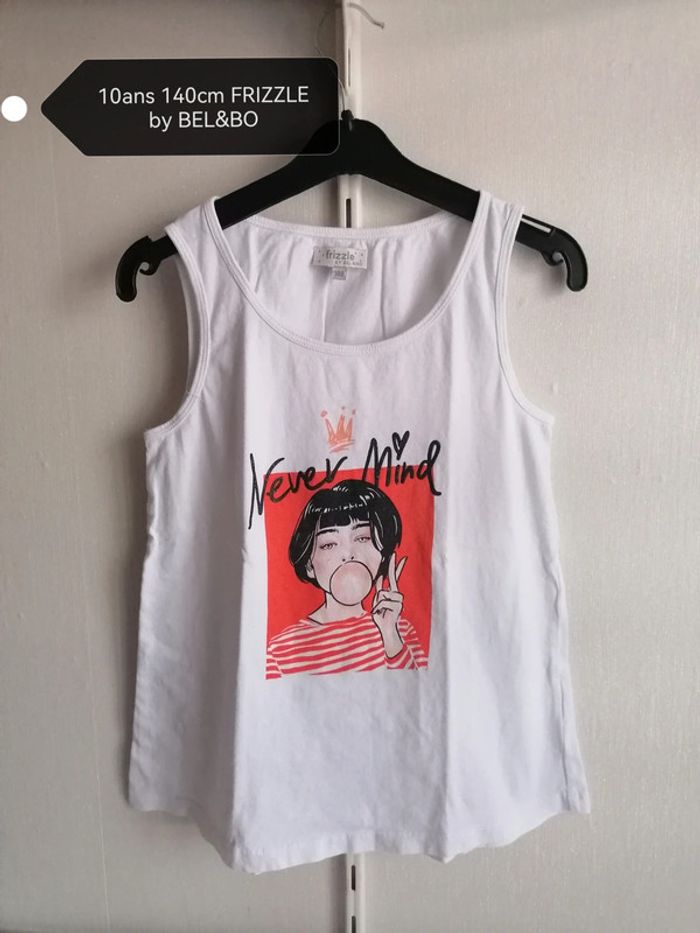 Débardeur 10ans 140cm Frizzle