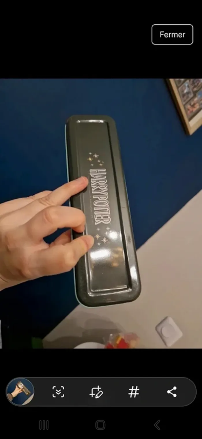 Trousse en métal harry potter - photo numéro 2