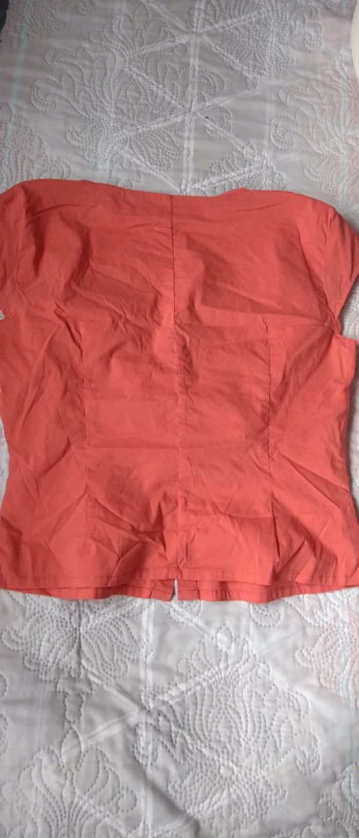 Blouse à boutons y2k corail femme 42 3 suisses - photo numéro 6
