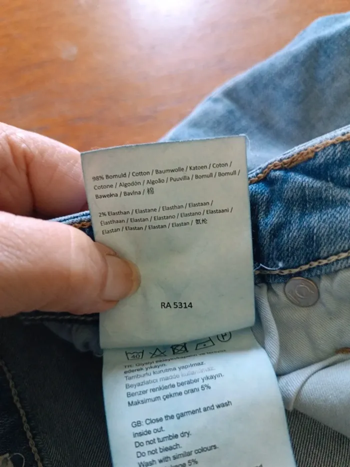 Jean skinny bleu IRa Denim M - photo numéro 9