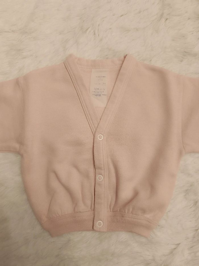 Gilet esprit bomber Vintage 🇫🇷 T. 12 mois - 1 an - photo numéro 2
