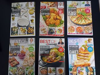Lot 6 magazines de recettes