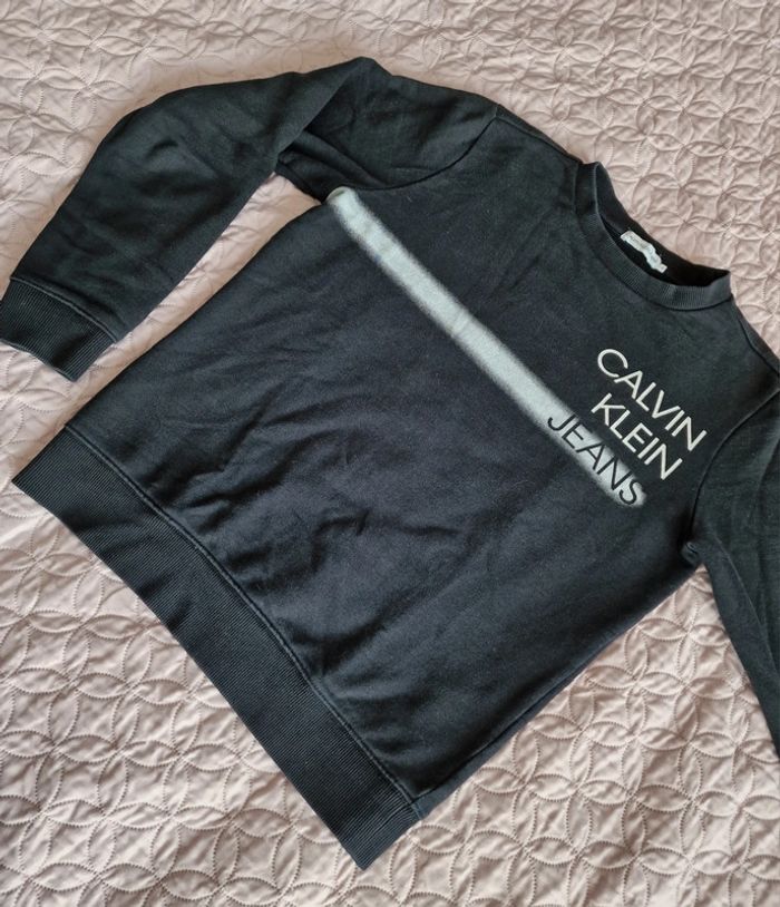 Sweat Calvin Klein garçon 14 ans - photo numéro 2