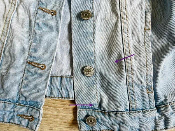 Veste en jean fille 10 ans - photo numéro 4