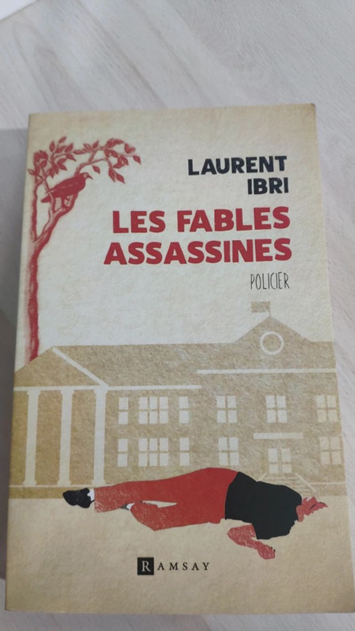 Livre grand format policier les fables assassines Ibri
