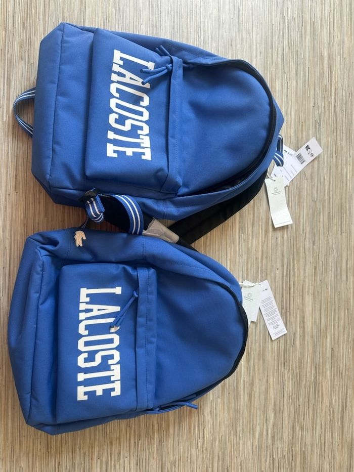 Lot de 2 Sac a dos Lacoste neuf