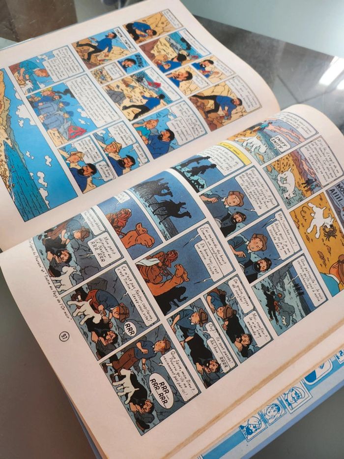 Album double Tintin L'oreille Cassée et Coke en stock - photo numéro 4