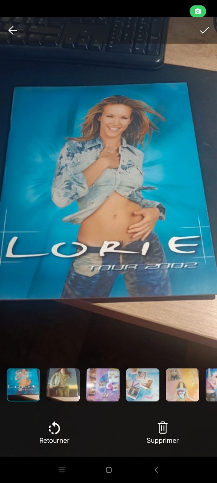 Livre Lorie tour 2002