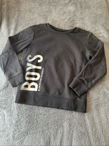 Sweat noir « boys »