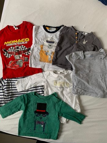 Lot 7 vêtements 6 mois