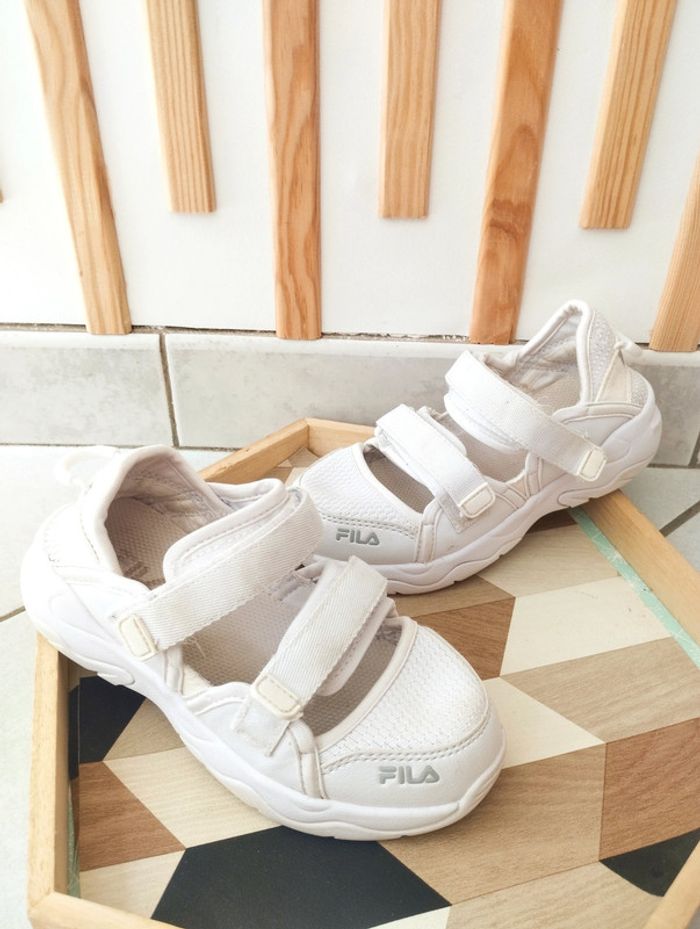 Baskets fila été blanches 30/31