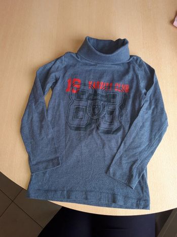 Tee-shirt 6 ans col montant
