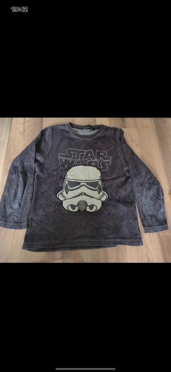 Haut pyjama garçon star wars 8 ans