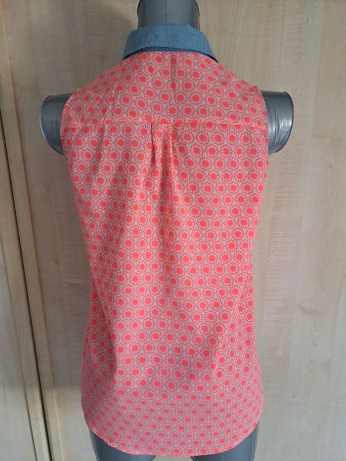 Chemise sans manches cache cache taille 38 - photo numéro 5