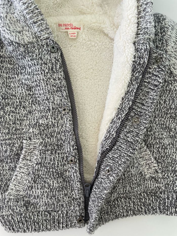 Veste chaude Du Pareil Au Même 6mois - photo numéro 4