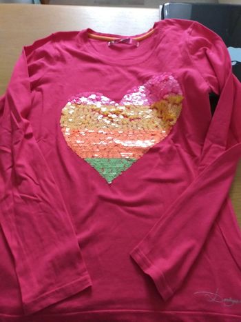 T-shirt manches longues Desigual 11/12 ans